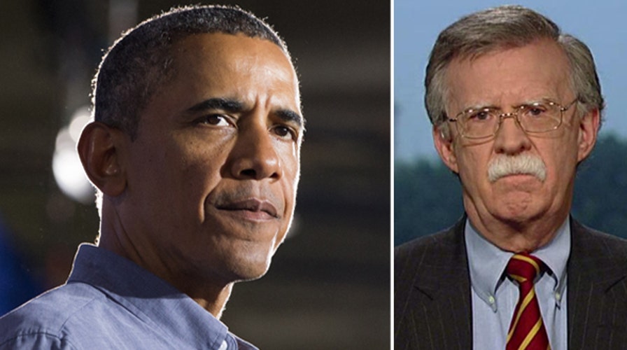 Amb. Bolton: Obama didn't think through red line declaration