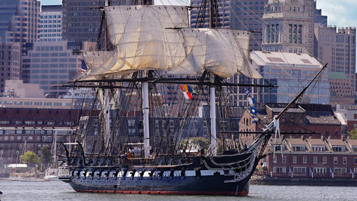 USS Constitution sets sail before 3-year overhaul