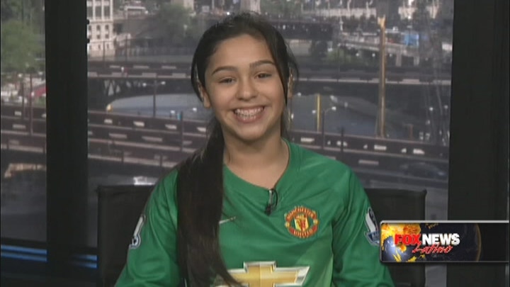 11 year old Chicago girl lives out a soccer dream