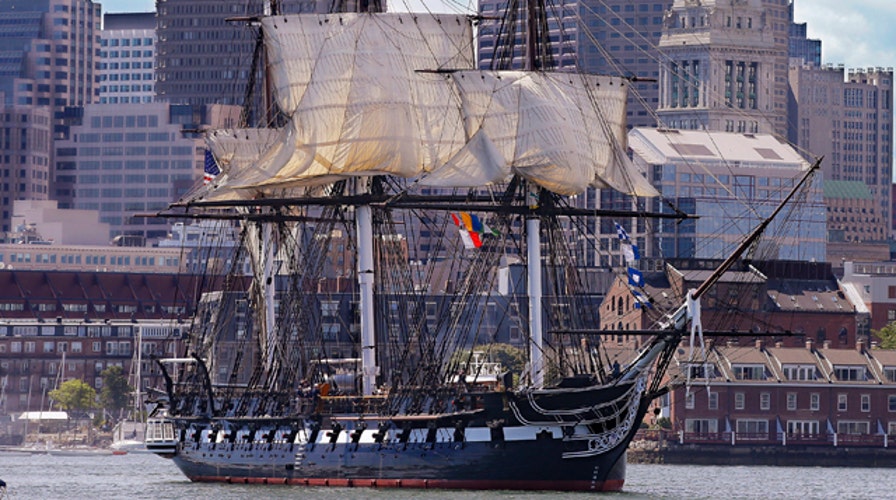 USS Constitution sets sail before 3-year overhaul