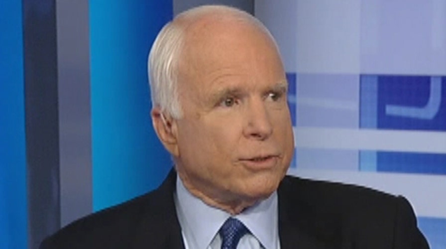 McCain: We're paying price for Obama's leading from behind