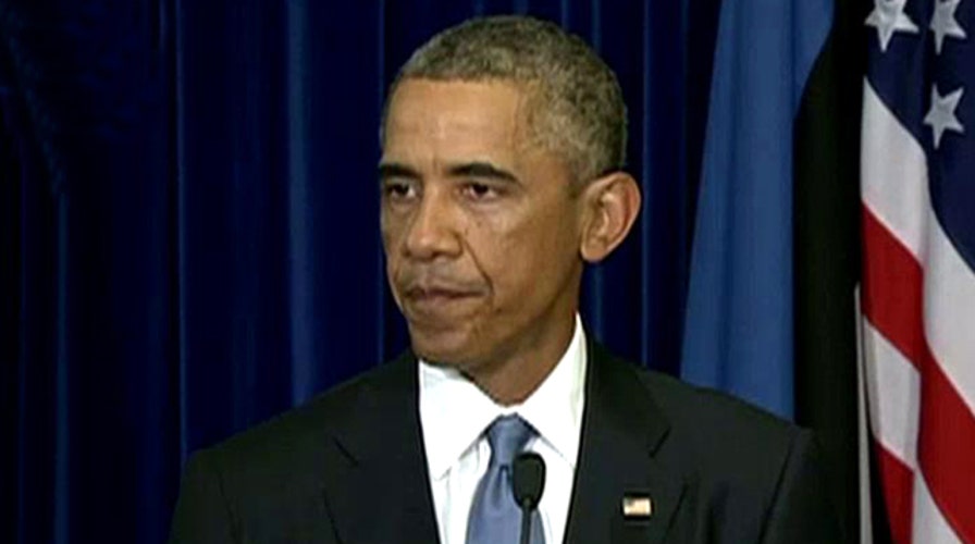 Obama: Prayers of American people are with Sotloff family