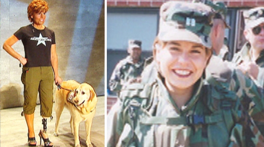 US vets take the runway during NYC Fashion Week