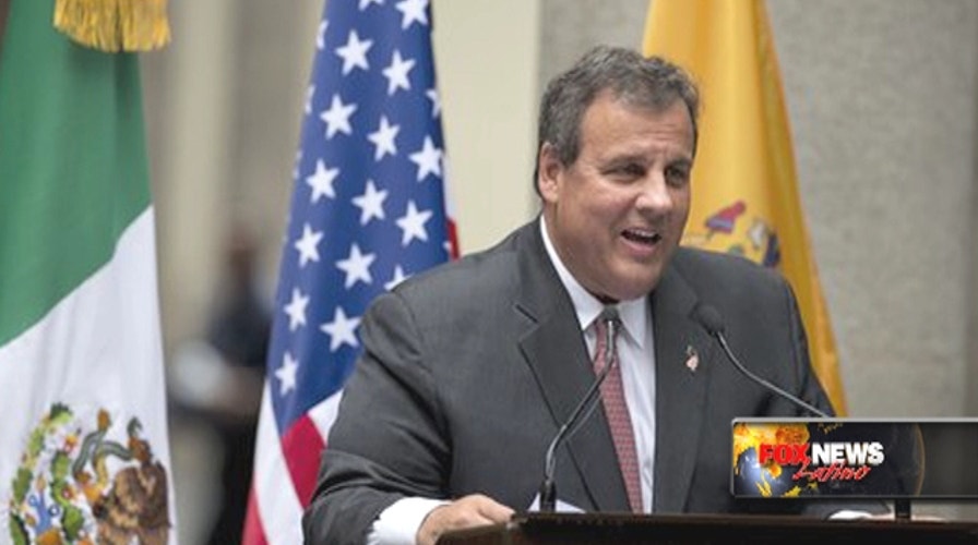 Gov. Christie stays mum on immigration during Mexico trip