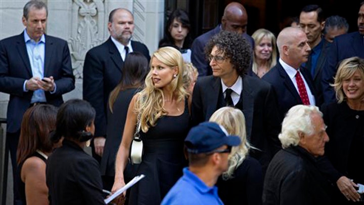 Family, friends and fans gather at Joan Rivers' funeral