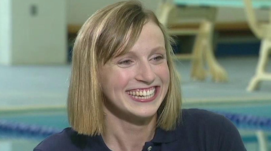 Teen Olympic swimming champ has no plans of slowing down