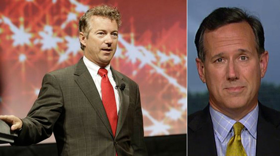 Santorum calls out Sen. Rand Paul over war policy