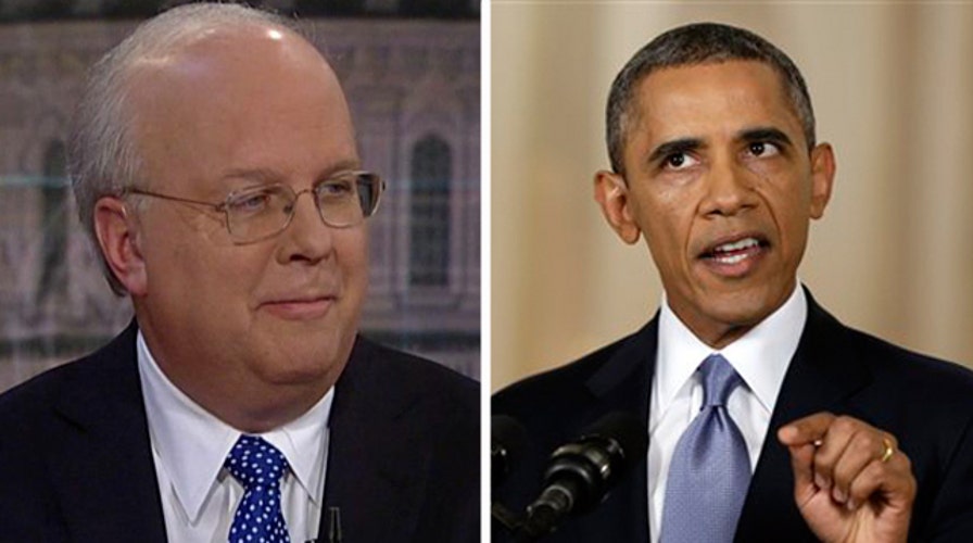 Rove: Obama's speech was 'odd,' took slap at Bush