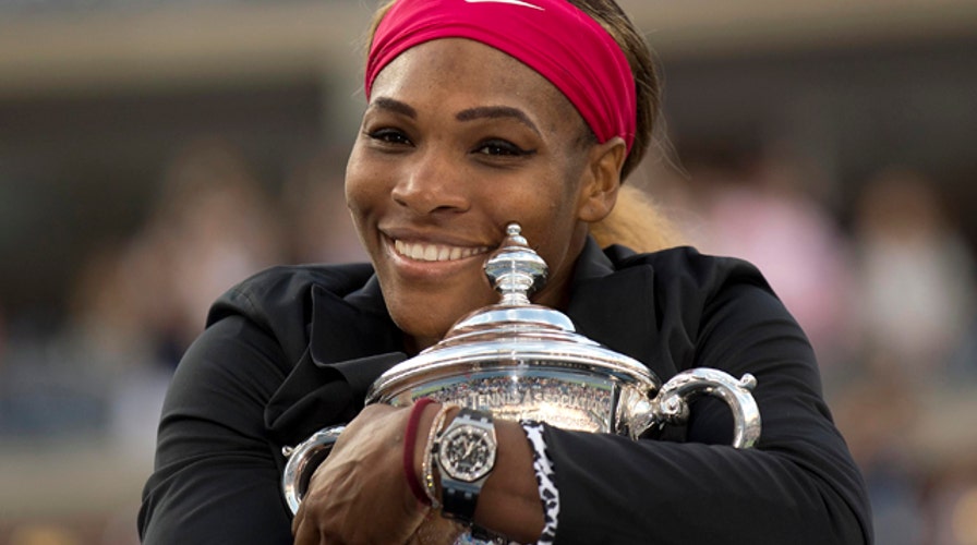 Serena parties, misses TV interviews