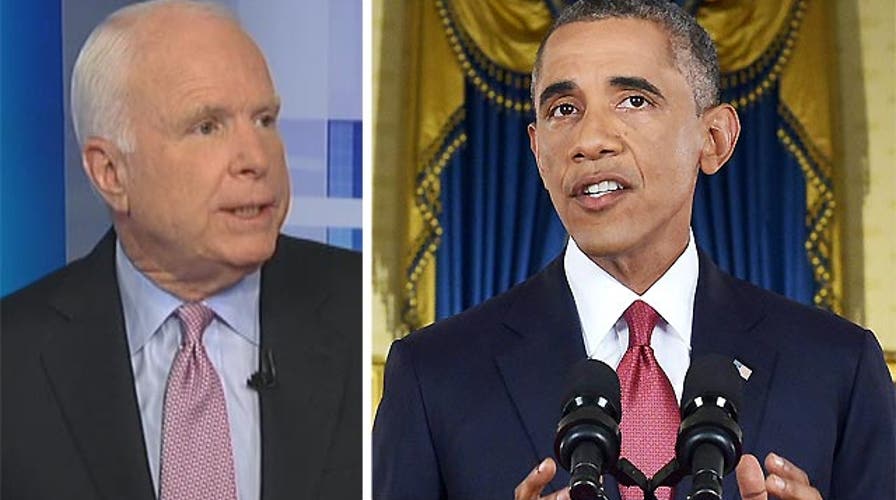 McCain: Obama’s ISIS speech was “disingenuous”