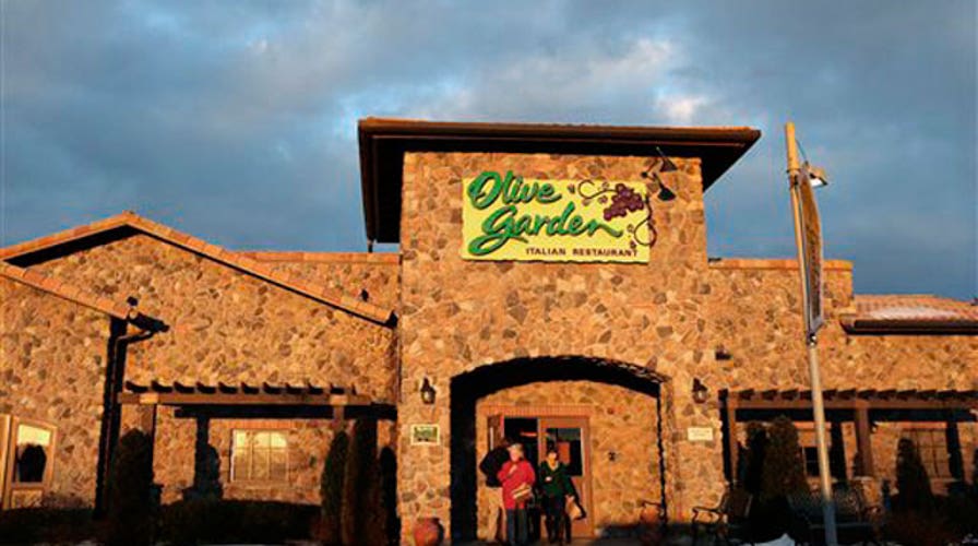 Olive Garden never ending pasta passes listed on eBay