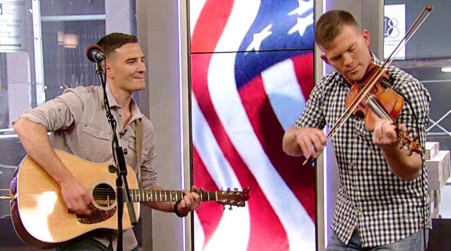 Marines officers serve their country, play country music