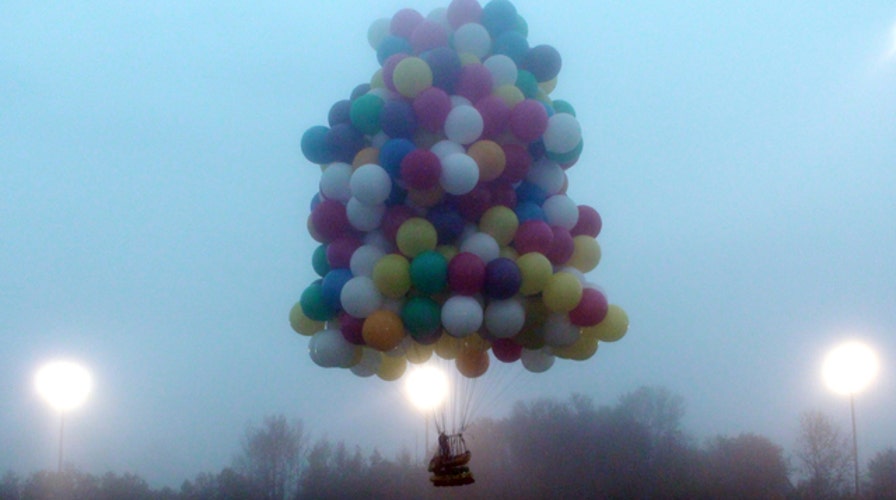 'Up'-inspired attempt to fly across Atlantic 