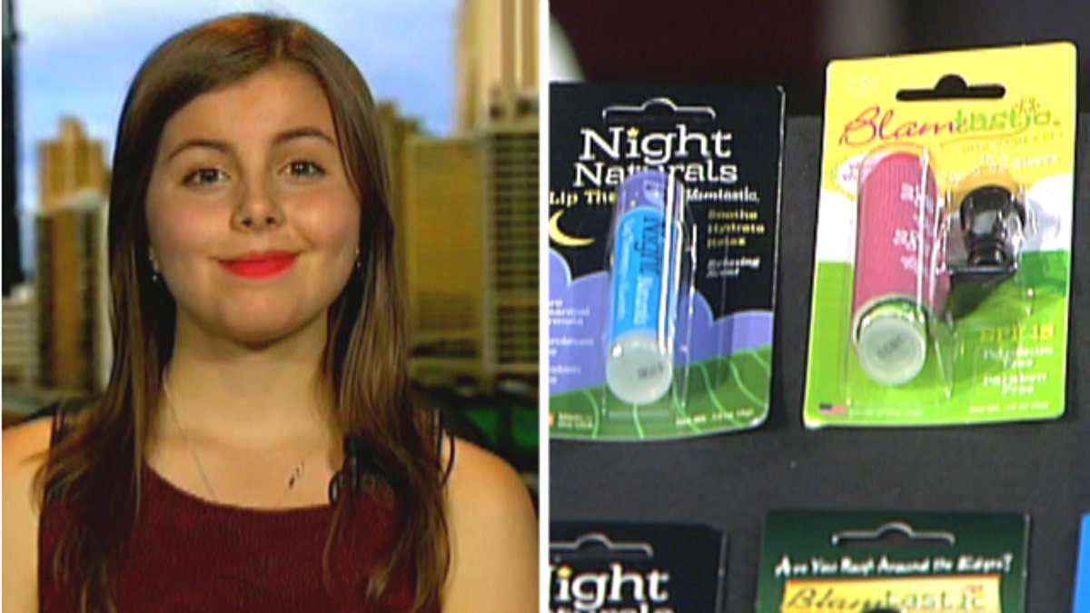Teenage founder of multi-million dollar lip balm brand lends support to  girl fighting school ChapStick ban | Fox News