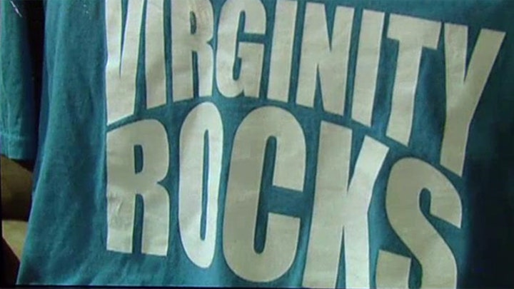 School bans 'virginity rocks' T-shirt