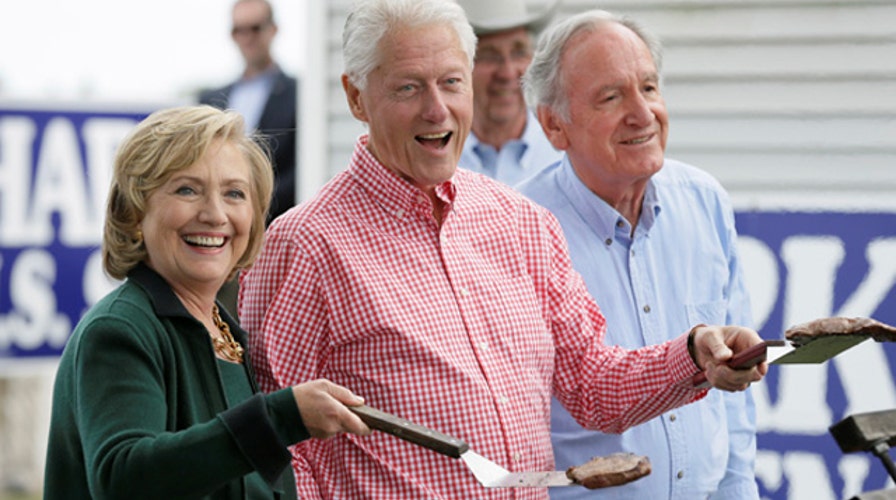 Is Hillary Clinton already campaigning for president?