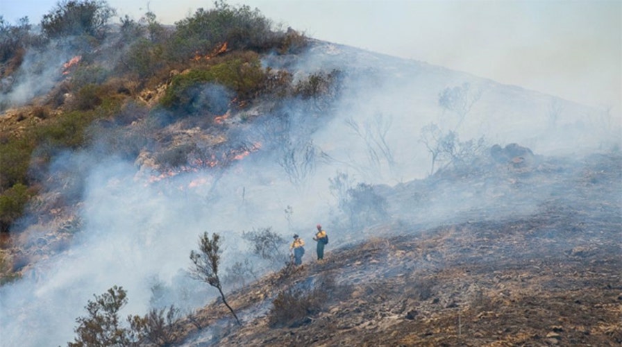 Fire crews battling multiple wildfires in California