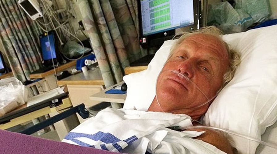 Chainsaw accident nearly costs Greg Norman his hand