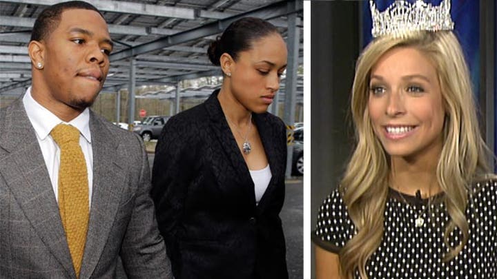 Miss America's advice to Ray and Janay Rice