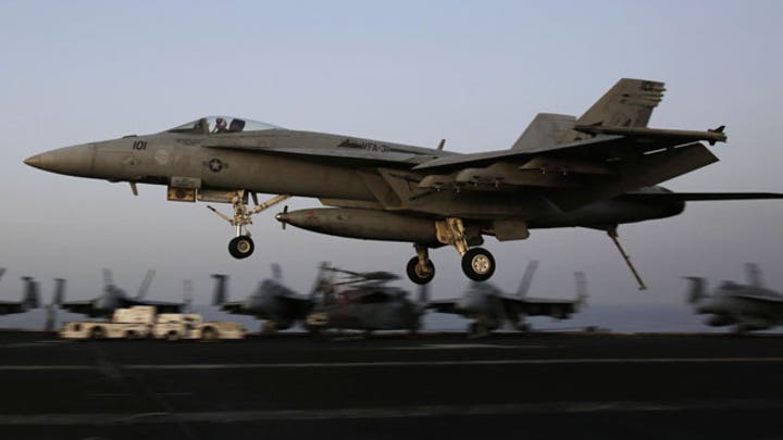 U.S. launches airstrikes outside of Baghdad