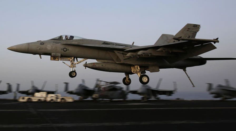 U.S. launches airstrikes outside of Baghdad