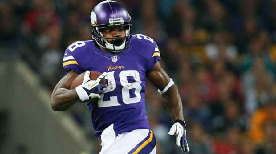 Minnesota suspends running back Adrian Peterson