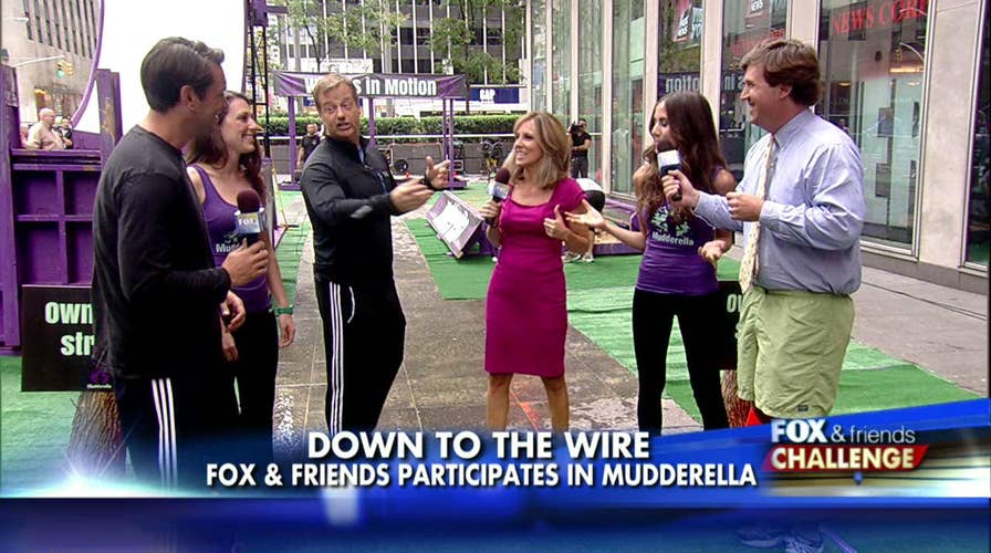 The Fox and Friends Team Attempts Mudderella