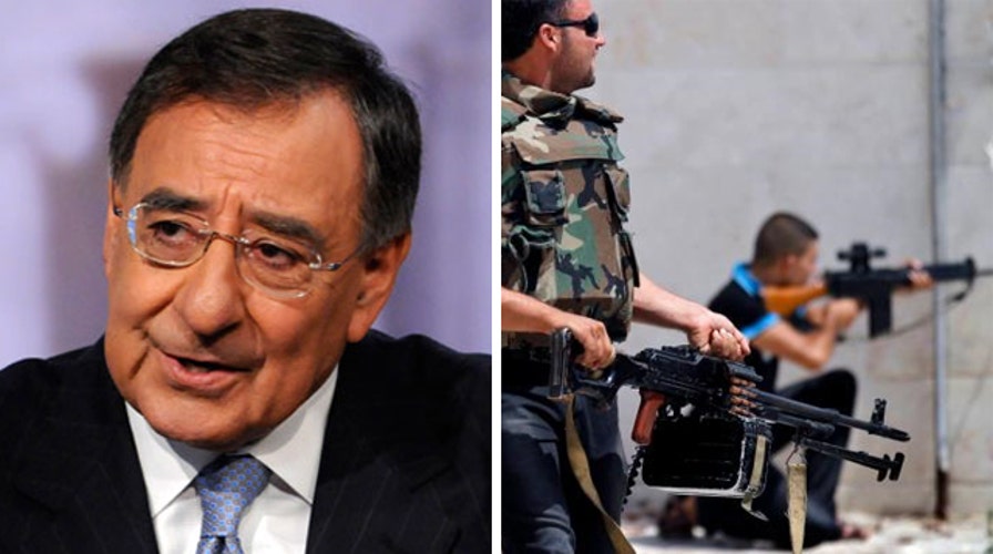 Panetta says WH should have armed Syrian rebels sooner