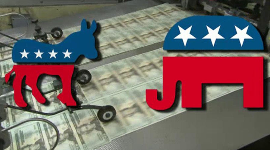 Democrats outraising GOP in battle for Senate