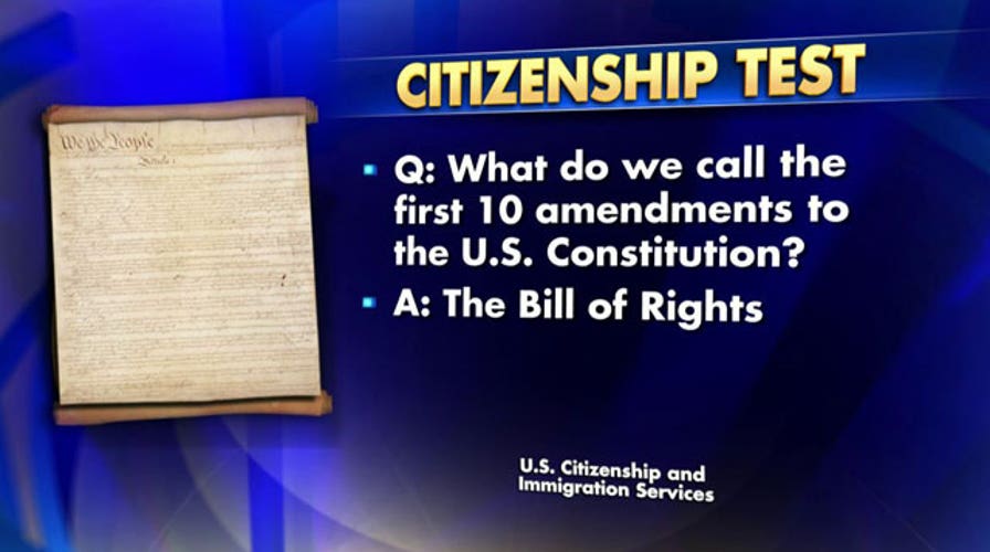 Pass a citizenship test to graduate high school?