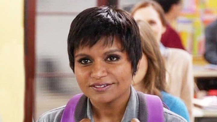 Mindy Kaling and her small screen alter ego 