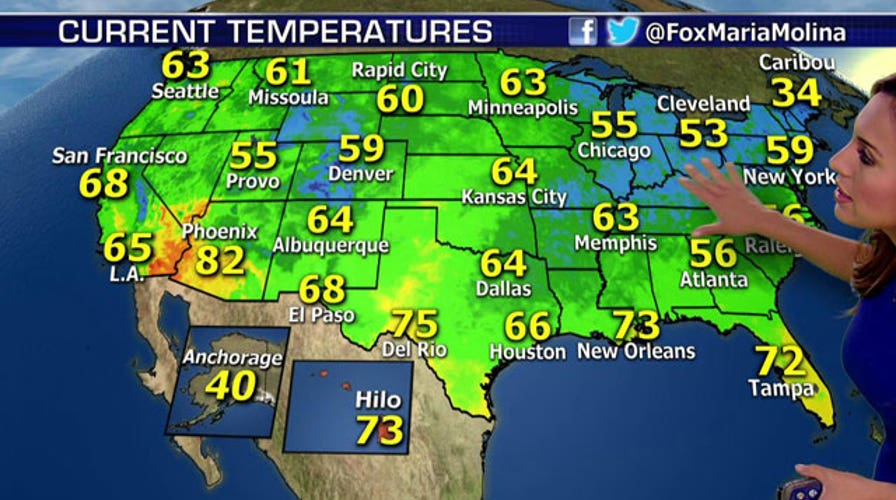 National forecast for Wednesday, September 24