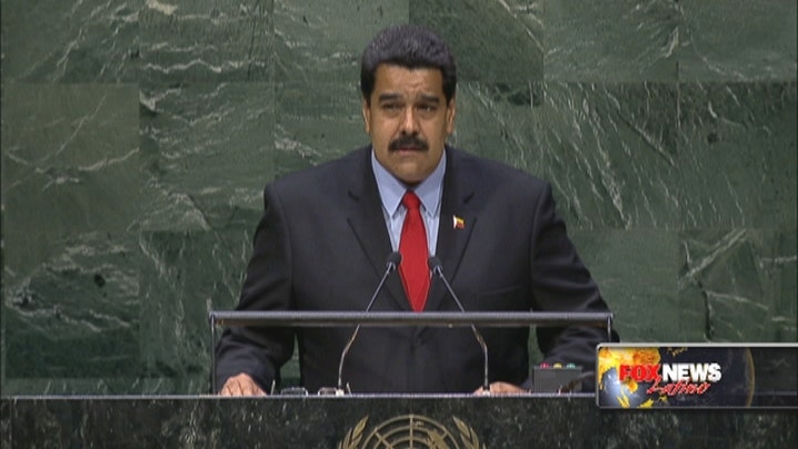 Maduro blasts U.S. during UN speech
