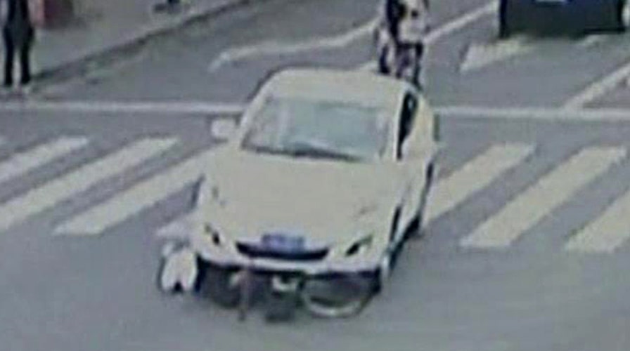 Elderly man hit, run over by car rescued by Good Samaritans
