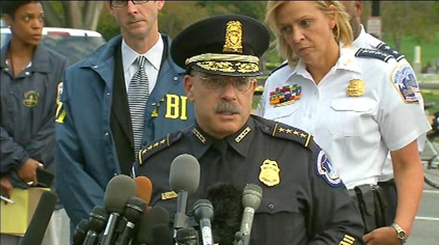 Authorities hold news briefing on Capitol Hill shooting