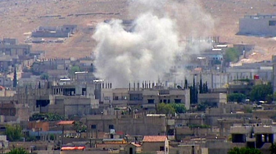 ISIS making gains on Turkey, Syria border