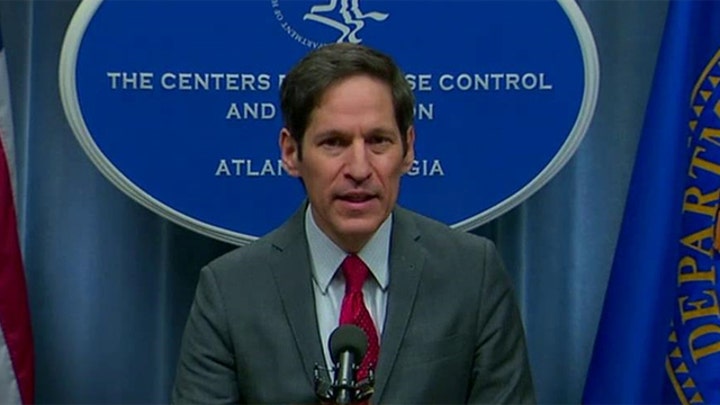 CDC director Tom Frieden holds press conference on Ebola