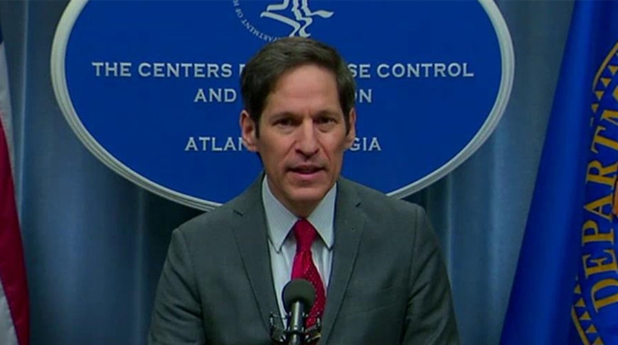 CDC director Tom Frieden holds press conference on Ebola