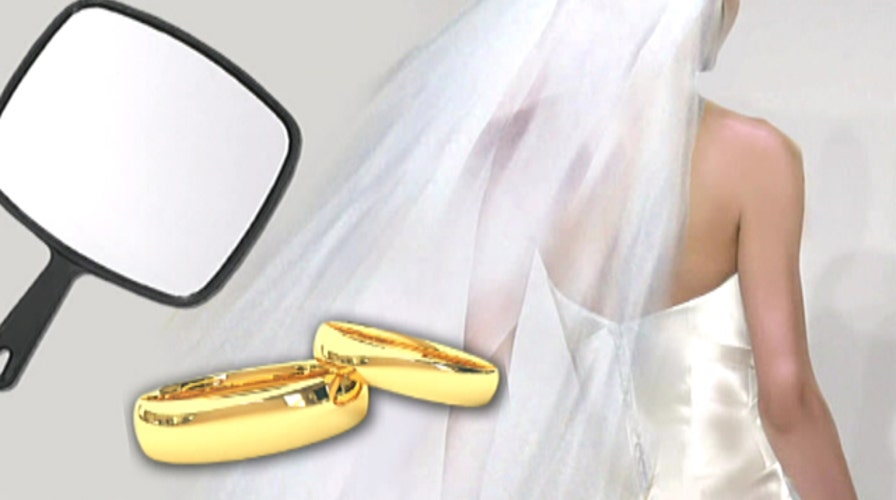 Woman marries self