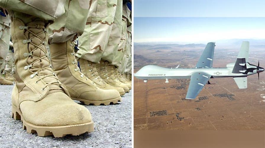 Boots on the ground instead of drones?
