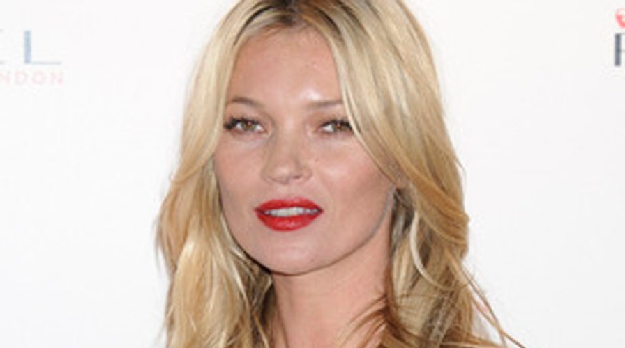 Champagne glass modeled off Kate Moss' breast