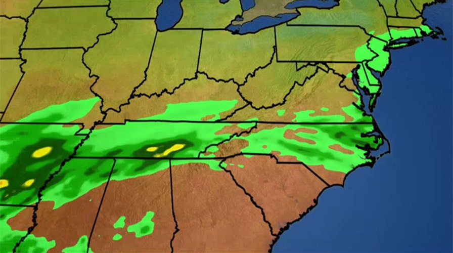 National forecast for Saturday, October 11