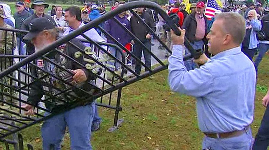 WWII vets rally in Washington D.C. against slimdown