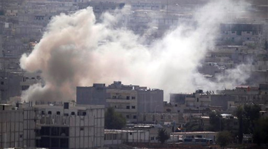 Kurdish fighters struggle to hold the line against ISIS 