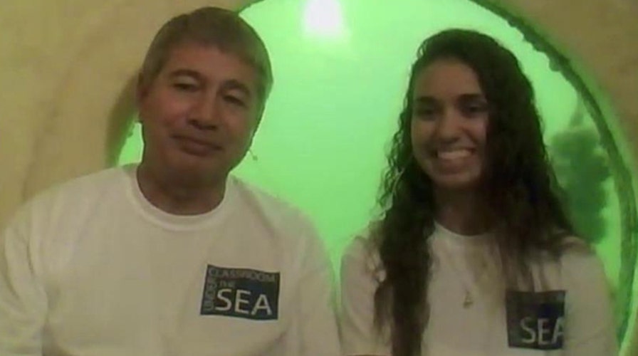 Two professors to spend 73 days under water at Fla. facility