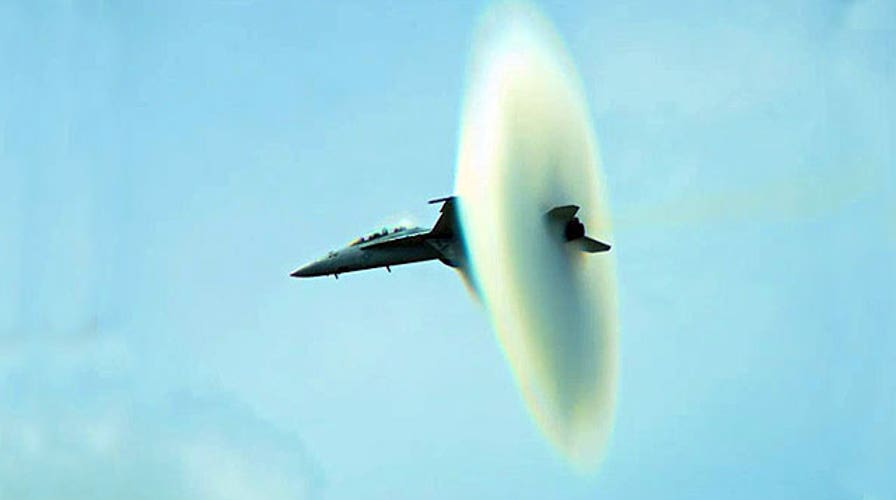 Incredible story behind 'speed of sound' photo