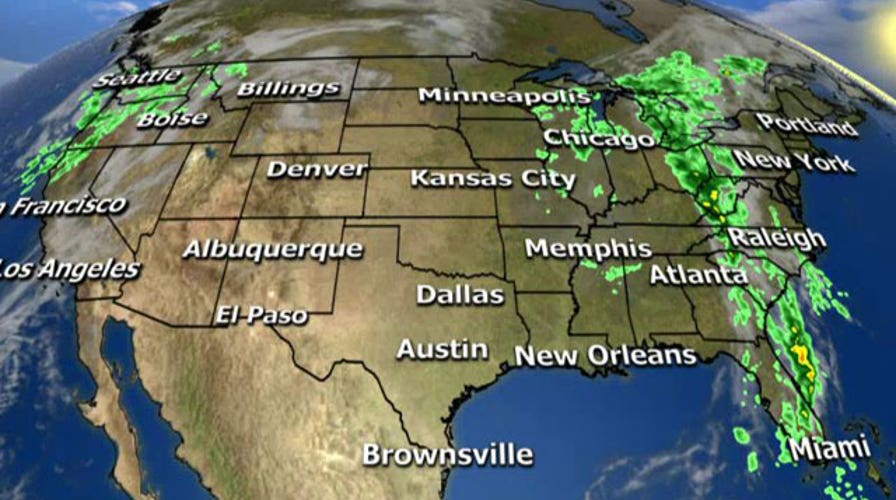 National forecast for Wednesday, October 15