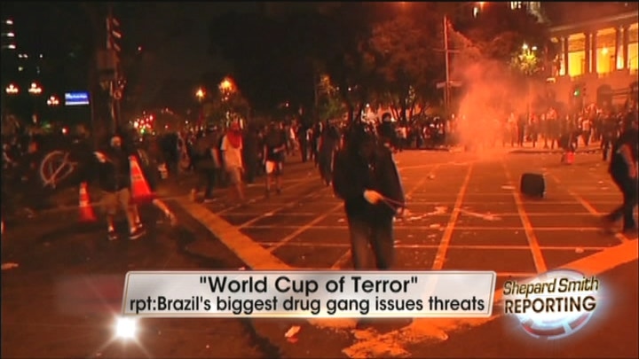 Brazil's Largest Gang Threatens 'World Cup Of Terror'