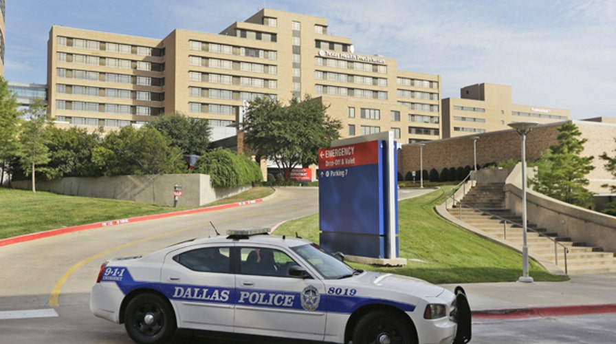 Texas task force assess Ebola response at Dallas hospital