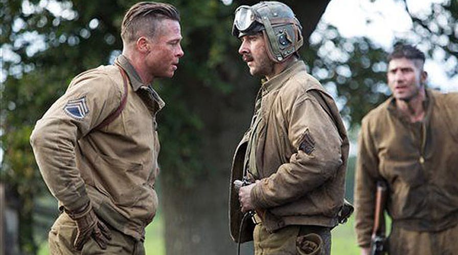 'Fury' cast opens up on red carpet